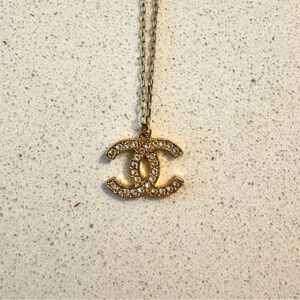 Gold CC Necklace